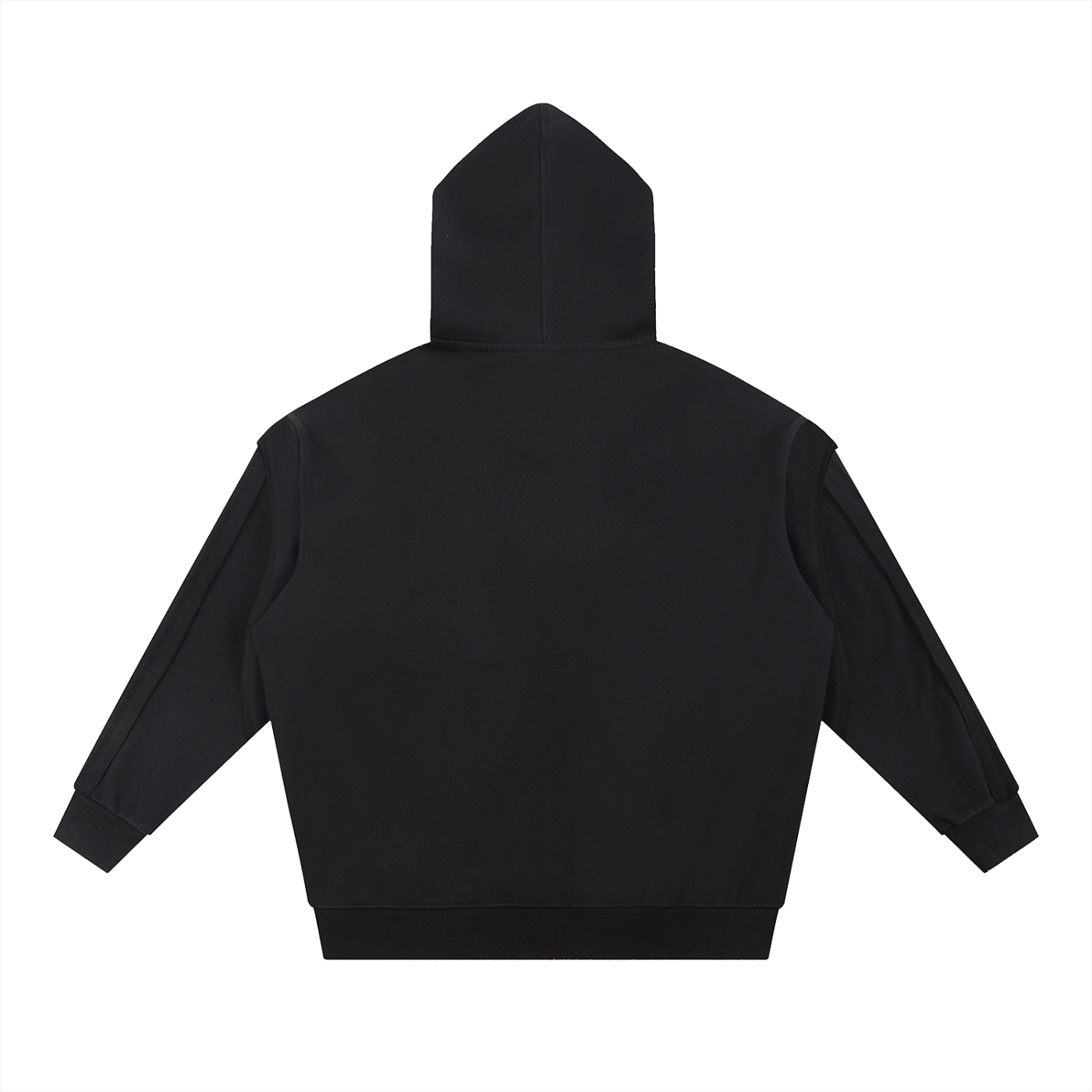 Grace In Motion Raw Edge Double Layered Hoodie